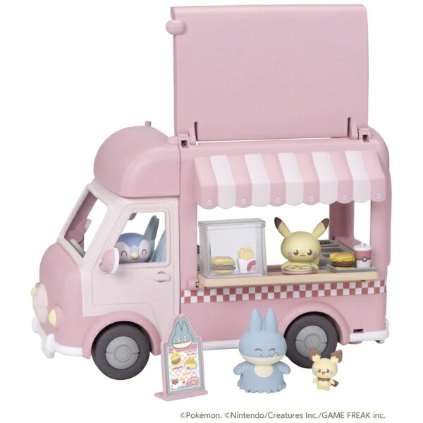 【2025年11月15日発売】 タカラトミー｜TAKARA TOMY ポケットモンスター ポケピース みんなでおてつだい！もぐもぐキッチンカー【発売日以降のお届け】のサムネイル