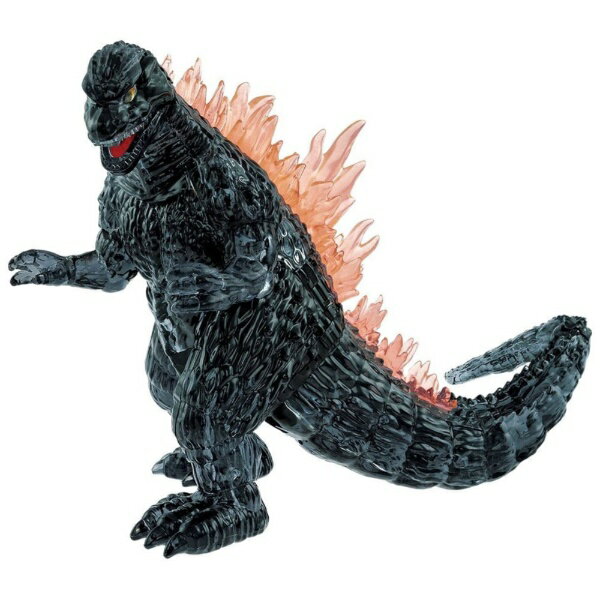 クリスタルパズルにゴジラ、再来！！！暗闇で背びれが光ります。熱線放射前にエネルギーを蓄えて、背びれが発光した迫力のあるゴジラ（1999）を表現しました。○対象年齢： 7歳以上TM & （C） TOHO CO.，LTD