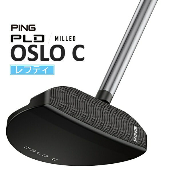 ピン｜PING レフティー パター PLD MILLED AS OSLO C 34 BLK 【グリップ】PING PLD TOUR M - BLK/WHT PINGのサムネイル