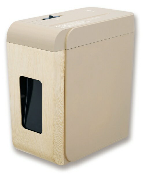 アスカ｜ASKA 超静音48dB！ご家庭にぴったりの木目調クロスカットシュレッダー Asmix SZKA02WD [クロス..