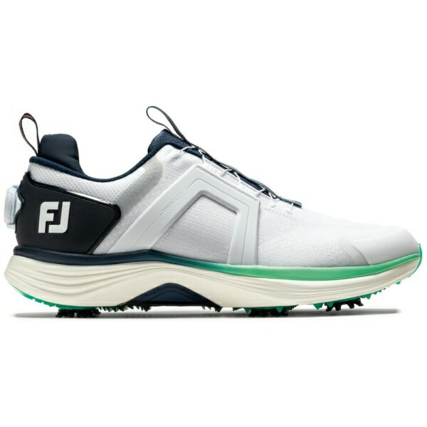 フットジョイ｜FootJoy ゴルフシューズ ハイパーフレックス BOA ホワイト×ネイビー...