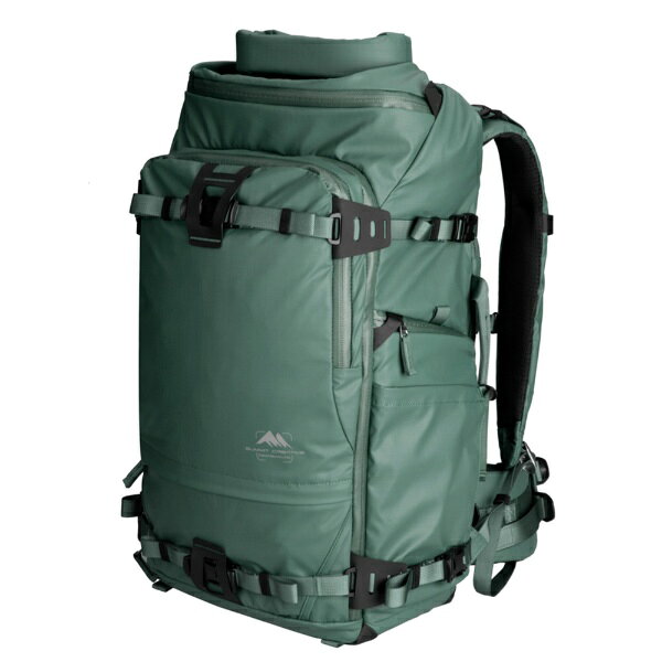 SUMMITCREATIVE｜サミットクリエイティブ SUM-TENZING40L-G+ テンジン40Lロールトップバックパックグリーン Summit Creative