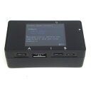 Bit Trade One|ビットトレードワン USBケーブルの性能を確認できる検証デバイス USB CABLE CHECKER 3 ADUSBCIM3 ブラック ADUSBCIM3