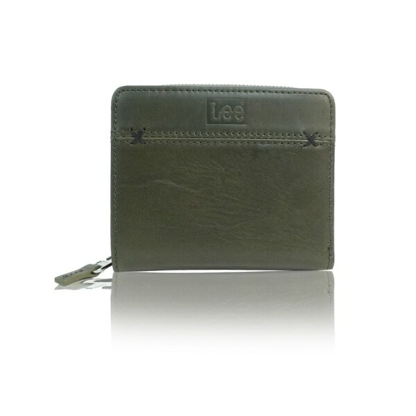 ファインプラス｜FINE PLUS 0520693 クロスワックスR-ZIP二つ折財布 Lee GREEN 21969017