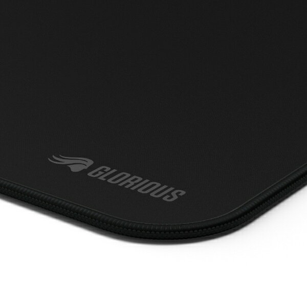 楽天ビック(ビックカメラ×楽天)のGLORIOUS｜グロリアス ゲーミングマウスパッド [460x355x3mm] Glorious Mouse Pad 2 - Stitched(XLサイズ) ブラック GLO-MP2-CLTH-STC-XL-BLK｜アングル2