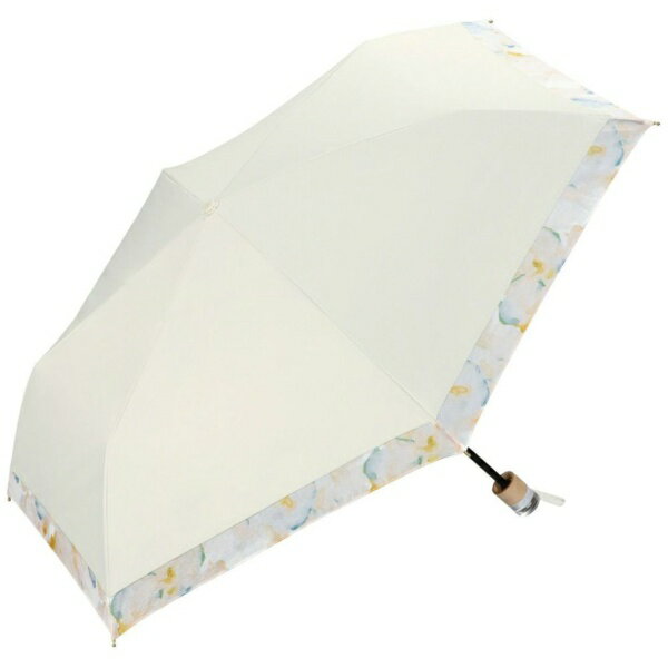 オーガンジー生地がポイントになりながらも、派手になりすぎないテイストの柄なので、どんなファッションにも合わせやすい日傘です。クリア手元を合わせて、上品な印象になるように調整しています。ブラック、オフ、グレーといずれも幅広いファッションに合わ...