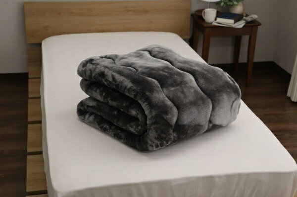 �罡��DAISOU ���ߥѥåɡ�Ķ�ܥ�塼��դ�դ� ̵�� 100x205cm ���졼 963678/GY [���󥰥륵���� /���������ߥѥå�]