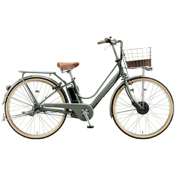 ブリヂストン｜BRIDGESTONE 電動アシスト自転車 カジュナe cajuna e M.Xソフトカーキ CE6B45 [26インチ /3段変速]【キャンセル・返品不可】 【代金引換配送不可】