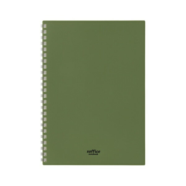 リヒトラブ｜LIHIT LAB. ノート soffice(ソフィーチェ) オリーブ N3203-22 [A5]