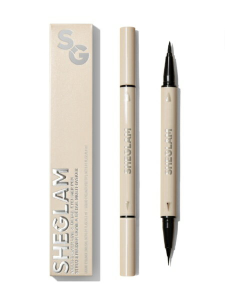 魅せる目元へ、細さの異なる2つの筆で細部まで美しいアイメイク （1）ウォータープルーフ処方で完璧なアイラインを！ なめらかな描き心地のフェルト筆は目尻の跳ね上げラインにぴったり。 ウォータープルーフ処方で一日中滲まず色褪せない、完璧なアイラ...