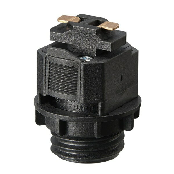 YAZAWA｜ヤザワ ダクトE17変換ソケット ブラック LCE171BK 電球別売り LED電球専用 [E17]