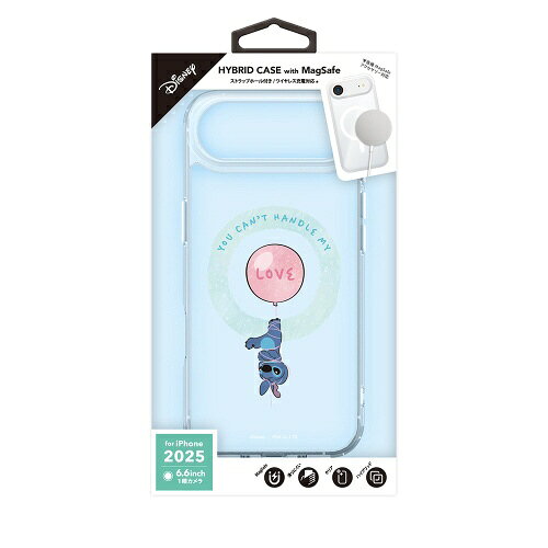 PGA｜ピージーエー iPhone Air MagSafe対応 ハイブリッドケース Premium Style スティッチ PG-D25CMH01STI