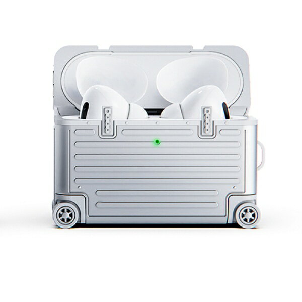 miak｜ミアック Air Pods Pro3対応 キャリーケース シルバー MA28159APP3