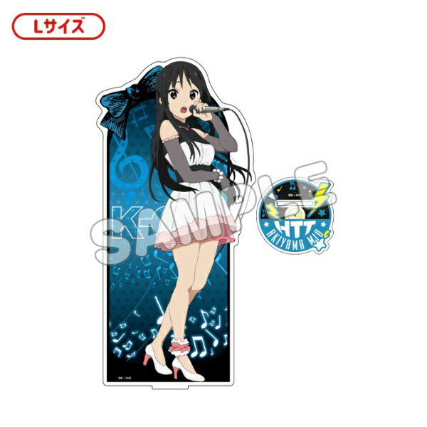 TBS GLOWDIA TBS｜グロウディア けいおん！／アクリルスタンドL／CUTE／秋山 澪 【代金引換配送不可】