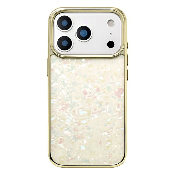 ユニケース｜UNICASE iPhone 17 Pro ケース Glass Shell Case ゴールド UNI-25MP-GSGD