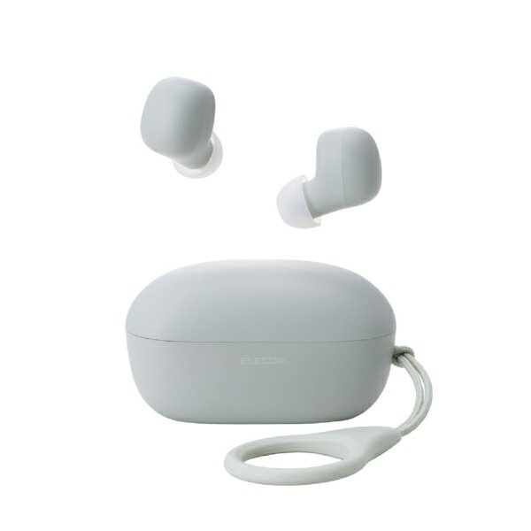 ELECOM｜エレコム 完全ワイヤレスイヤホン SOT(スゥート) リーフ LBT-TWS19CSGN [ワイヤレス(左右分離)..