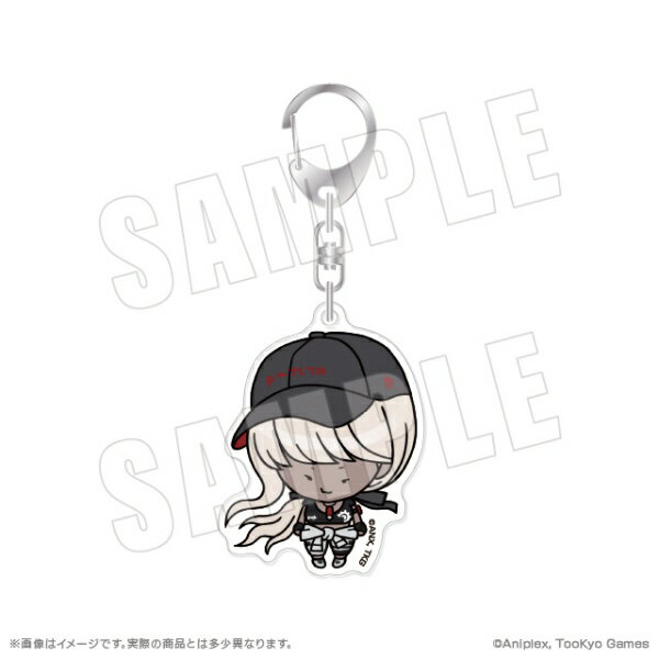 EMPTY｜エンプティ HUNDRED LINE -最終防衛学園-　公式デフォルメ　アクリルキーホルダー　06.川奈つばさ