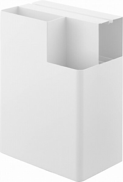 山崎実業｜Yamazaki プレート　掃除用品収納スタンド（ホワイト）