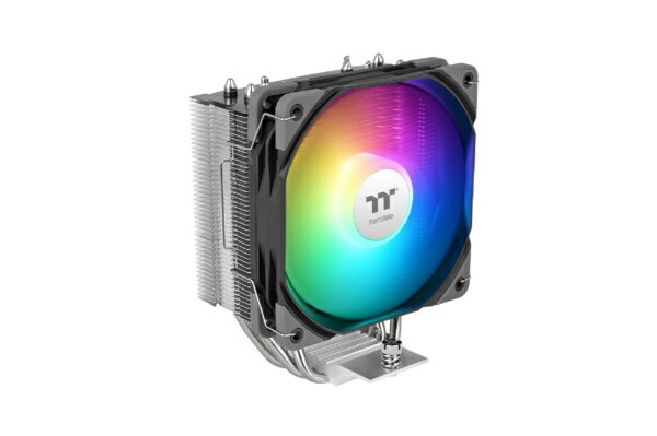 楽天楽天ビック（ビックカメラ×楽天）THERMALTAKE｜サーマルテイク CPUクーラー 120mmファン [LGA1851/1700/1200/1156/1155/1151/1150・AM5/AM4/AM3+/AM3/AM2+/AM2/FM2/FM1] UX400 ARGB Air cooler ブラック CL-P142-AL12SW-A