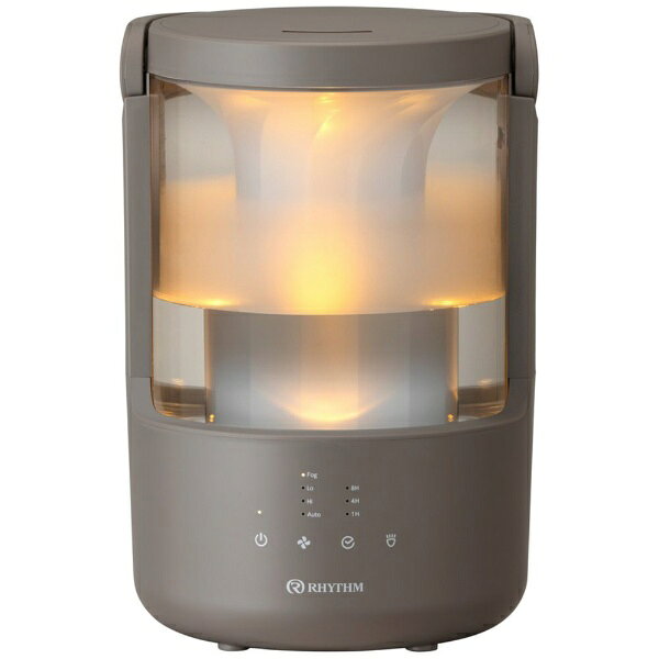 【エントリーで最大全額ポイント還元｜11/27迄】 RHYTHM｜リズム時計 洗いやすい、くつろぎの加湿器　MIST250 ウォームグレー 9YYA64RH84 [超音波式]