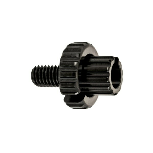 モートーン｜MOTONE CUSTOMS クラッチケーブルアジャスター TWISTER チタン ブラック M8 P1.25 汎用 SHN002