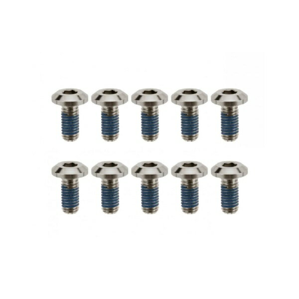 モートーン｜MOTONE CUSTOMS ブレーキローターボルト チタン シルバー 空冷 T100 (02-15) Scrambler (06-15) Thruxton (05-15) SHN004