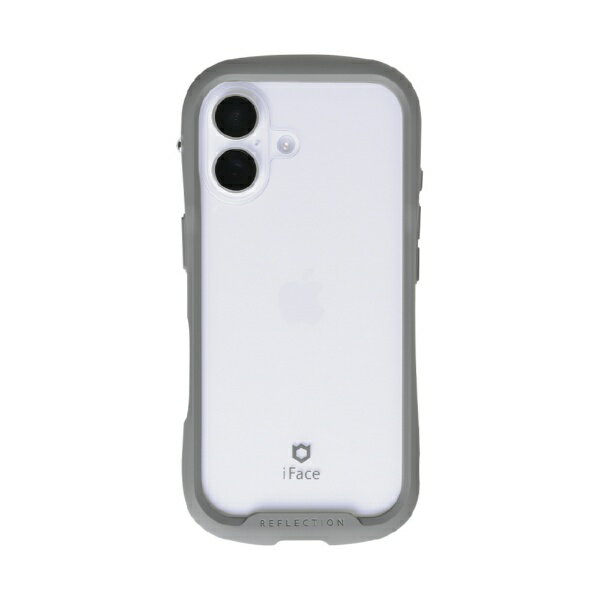 HAMEE｜ハミィ iPhone 17 iFace Reflection強化ガラスクリアケース グレー