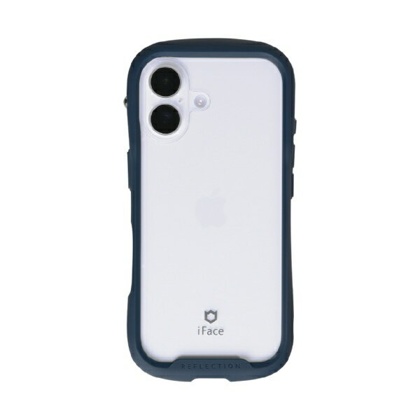 HAMEE｜ハミィ iPhone 17 iFace Reflection強化ガラスクリアケース ネイビー