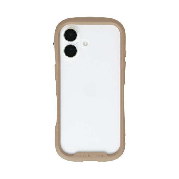 HAMEE｜ハミィ iPhone 17 iFace Reflection Frost 強化ガラスクリアケース ベージュ