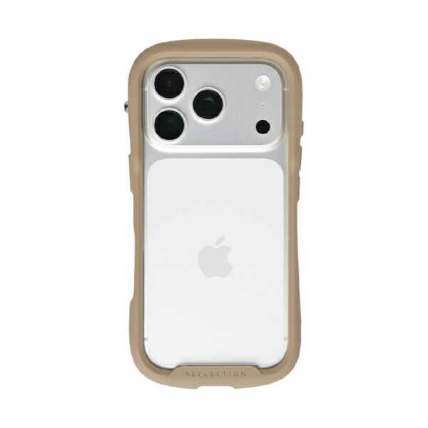 HAMEE｜ハミィ iPhone 17 Pro iFace Reflection Frost 強化ガラスクリアケース ベージュ