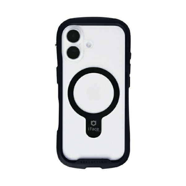 HAMEE｜ハミィ iPhone 17 iFace Reflection MagSynq 強化ガラスクリアケース ブラック