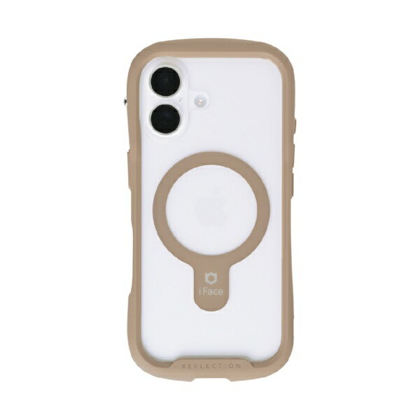 HAMEE｜ハミィ iPhone 17 iFace Reflection MagSynq 強化ガラスクリアケース ベージュ