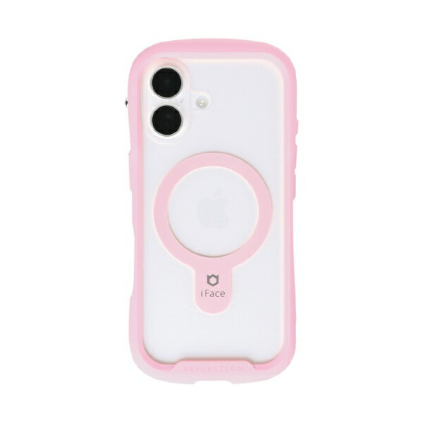 HAMEE｜ハミィ iPhone 17 iFace Reflection MagSynq 強化ガラスクリアケース サクラピンク