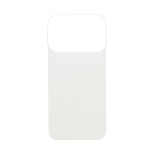 HAMEE｜ハミィ iPhone 17 Pro 背面クリアケース用インナーシート iFace ホワイト 41-183865