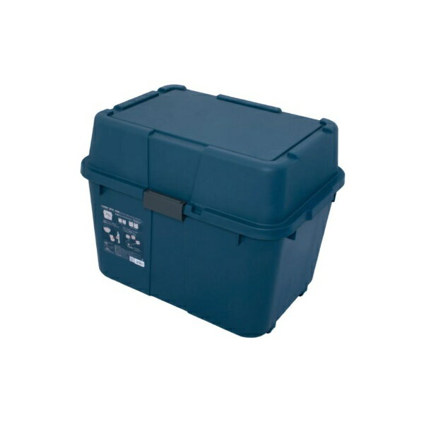 グリーンパル｜GREENPAL 宅配ボックス 蓋付き キャスター付き コンテナ 収納 70L インディゴ 191277