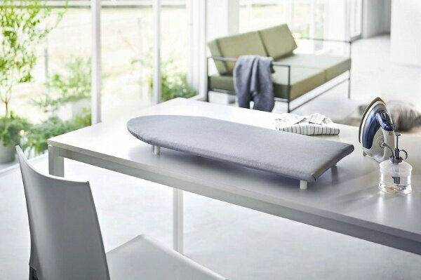 山崎実業｜Yamazaki 卓上脚付　舟型アイロン台　アルミ AL 5785