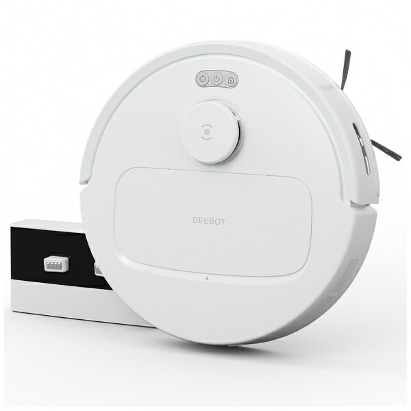 エコバックス｜ECOVACS ロボット掃除機　DEEBOT N30 PRO　YDLX11-31ED ホワイト [吸引＋拭くタイプ（水拭き）]