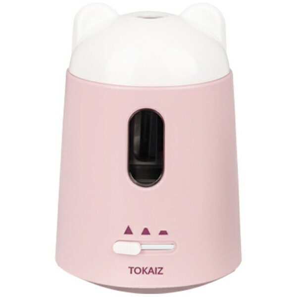TOKAIZ｜トカイズ 電動鉛筆削り ピンク TPS-003