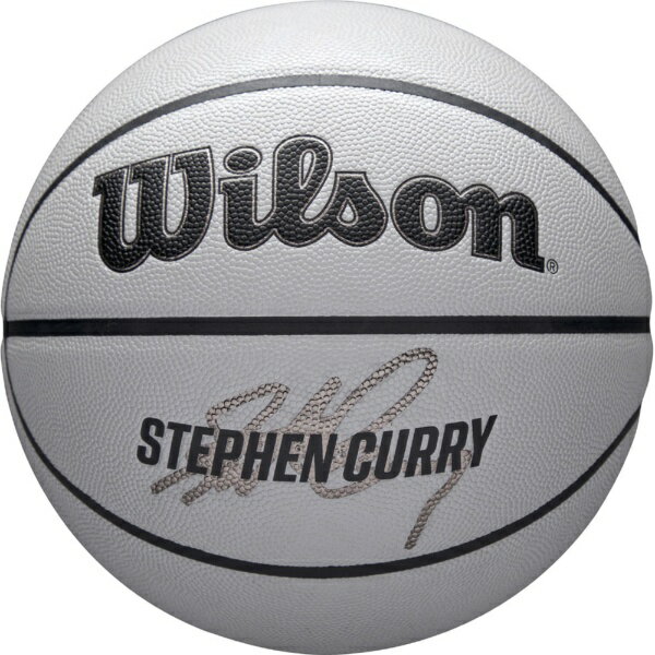 ウィルソン｜Wilson バスケットボール NBA PLAYER ICON UV CURRY 7号球 グレー×カリー 4030601XB7