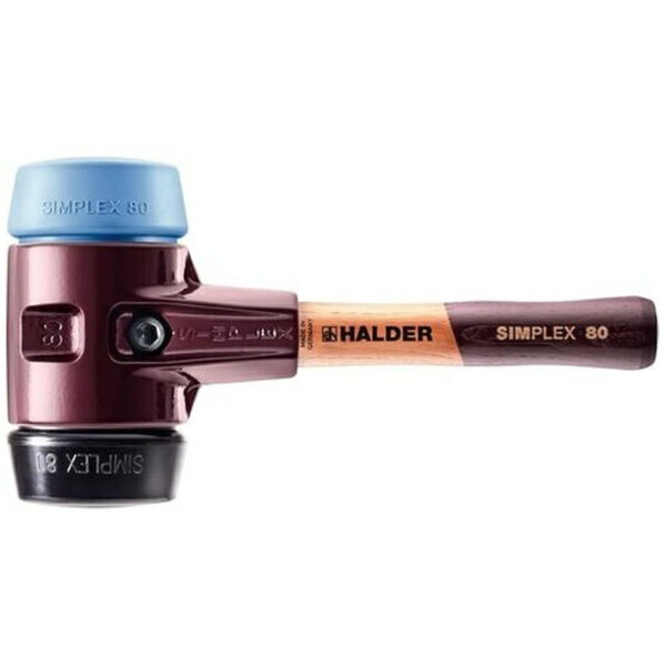 ロームヘルドハルダー｜HALDER HALDER SIMPLEXハンマー TPEソフト ゴム複合材 鋳造製ハウジングと高品質かつ短い木製ハンドル