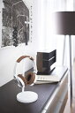 山崎実業|Yamazaki ヘッドホンスタンド ボーテスマルガタWH YJ2291(Beautes Round Headphone Stand WH)