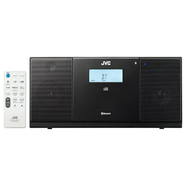 JVC｜ジェイブイシー CDラジオ ブラック NX-PB30-B ワイドFM対応 /Bluetooth対応 NXPB30B