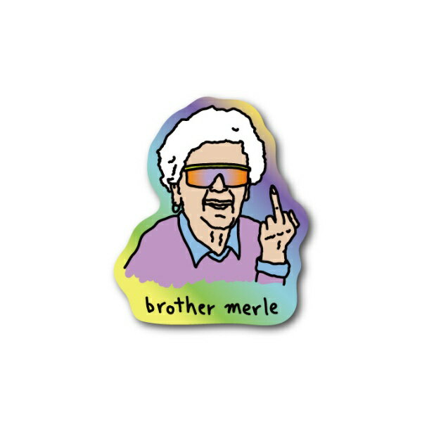 ���ͥ�륹�ƥå�����GENERAL STICKER BROTHER MERLE �ۥ������ߥ˥��ƥå��� BETTY SPEED BRM-0...
