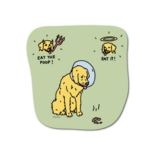 ���ͥ�륹�ƥå�����GENERAL STICKER BROTHER MERLE �������åȥߥ˥��ƥå��� DOG POOP BRM-039