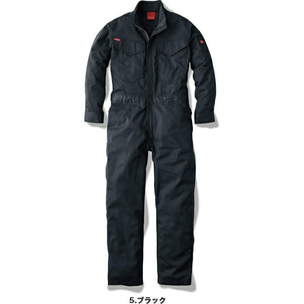 エスケー・プロダクト｜SK PRODUCT GE-830-5-B5L オールマイティーツナギ（作業着） カラー：ブラック サイズ：B5L