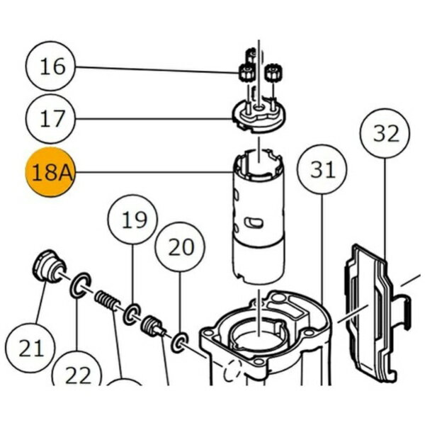 工機ホールディングスジャパン｜Koki Holdings Japan HiKOKI スピンドル（A）