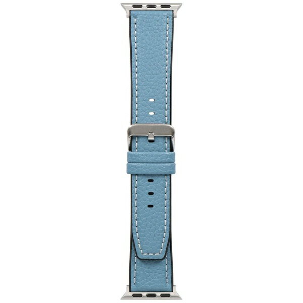 OWLTECH｜オウルテック VORGAL シュリンクレザーバンド for Apple Watch(38/40/41/42mm) ターコイズブルー OWL-AWBSVRG03-BL
