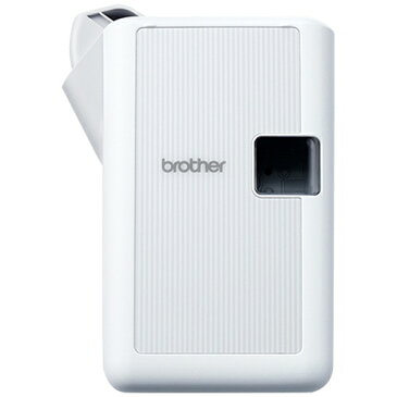 ブラザー　brother ラベルライター 「ピータッチ（P-touch）」（テープ幅：12mmまで） PT-J100W（ホワイト）[PTJ100W]