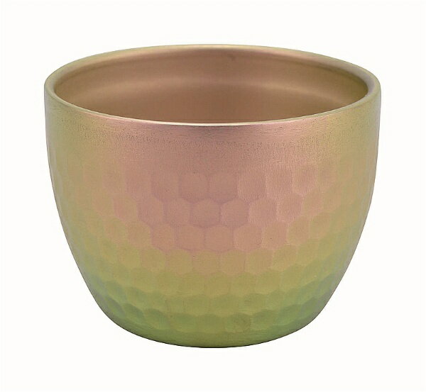 カクセー｜Kakusee チタン槌目ぐい?み二重構造チタン陽極酸化発色（さくらピンク） PY-C023