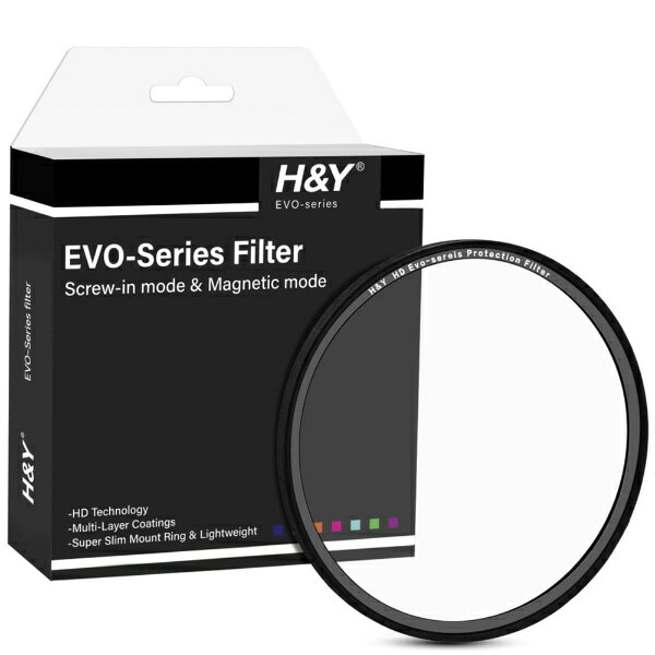 H&Y｜エイチアンドワイ EVO プロテクションフィルター 86mm 保護用 EUV86